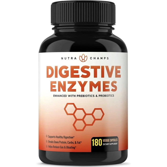 Digestive enzymes for better nutrient absorption
